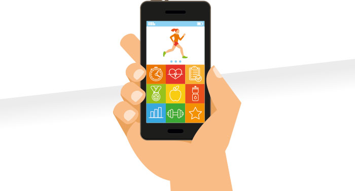 Gesundheits-Apps und Fitness-Tracker