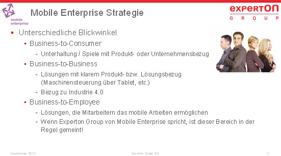 grafik experton mobile enterprise strategie