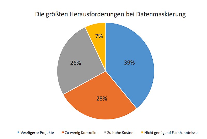grafik delphix Pie Chart Herausforderungen
