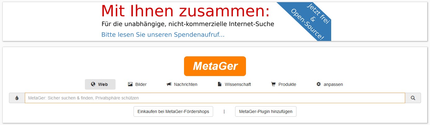 screen (c) metager