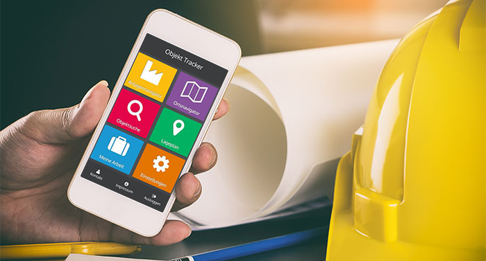 Bereits im Einsatz: Die Object-Tracker-App von Cosmo Consult. 