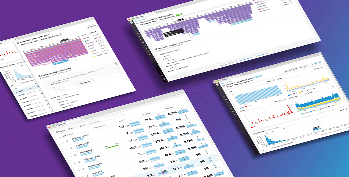 Datadog ist ein Monitoring-Dienst für hybride Cloud-Anwendungen, der seinen Kunden dabei hilft, die Agilität und Effizienz zu verbessern und End-to-End-Sichtbarkeit für alle Anwendungen und die gesamte Organisation zu erreichen.