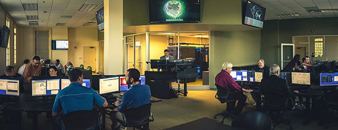 Das Cyberbit »Cyber Range« Training Center in den USA.